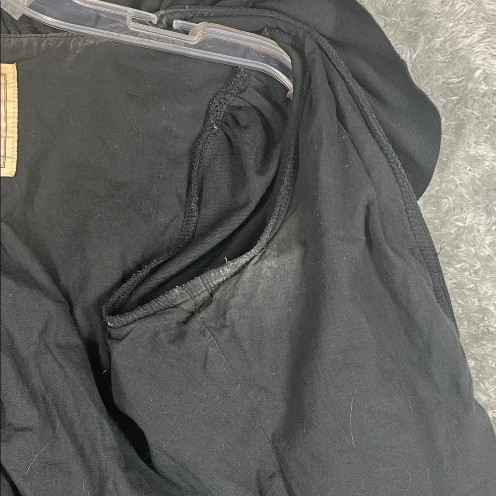 Cartonnier Black Ruffled Suit Jacket - Picture 5 of 11